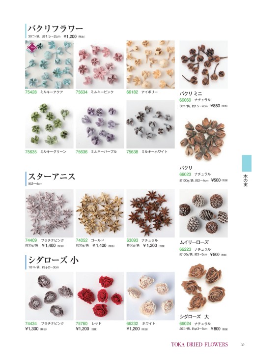 TOKA DRIED FLOWERS vol.30